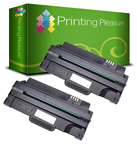 2 Compatible Toner Cartridges for Dell 1130 1130n 1133 1135n - Black, High Yield