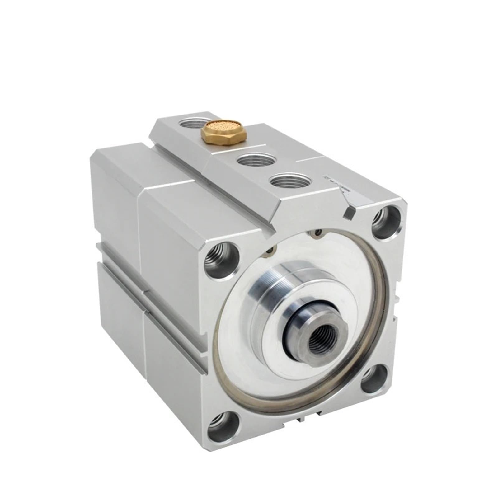 Vérin pneumatique SDAT40 compact double effet duplex avec filetage mâle