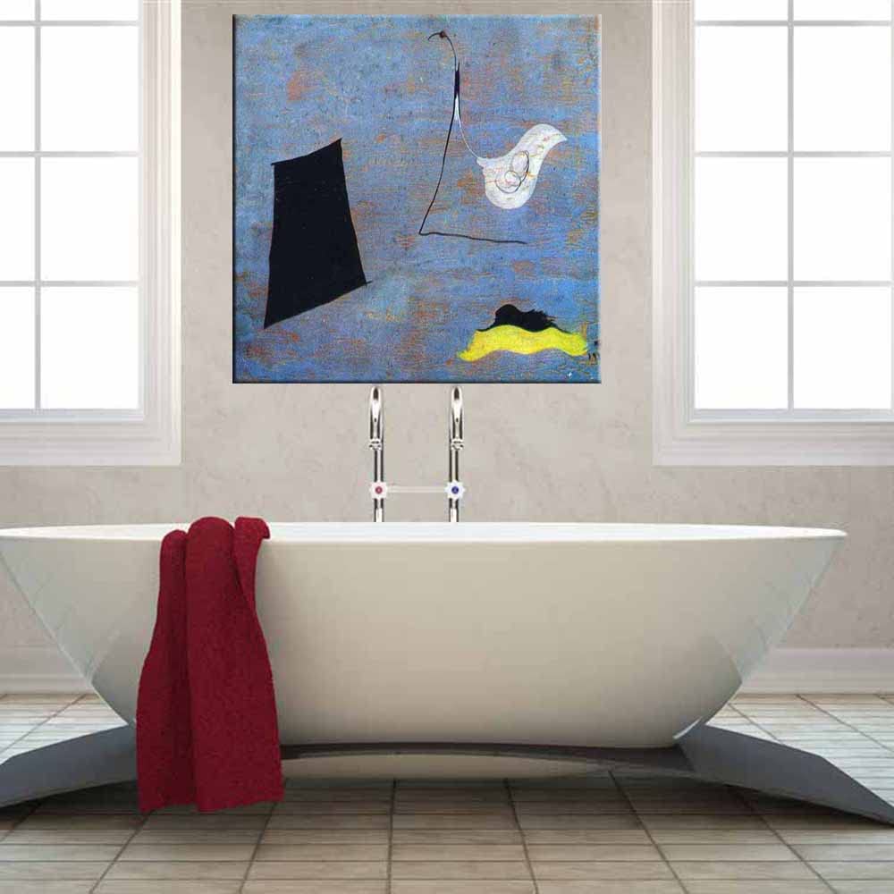 Amazon.co.jp: ジョアン・ミロ《コンポジション1》 アートフレーム