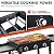 Llamaviva 3 Burner 35" Flat Top Grill with Foldable Shelves 45000 BTU Outdoor Griddle for Propane High-Pressure Systems Portable BBQ Grill