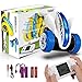 joylink Coche Teledirigido, 4WD 2.4GHz Stunt RC Coche Acrobacia Rotación Volteo de 360 ° Coche de Control Remoto Juguetes Control Remoto con 9 Tipos de Divertido Juego Regalo para Niños (Azul)