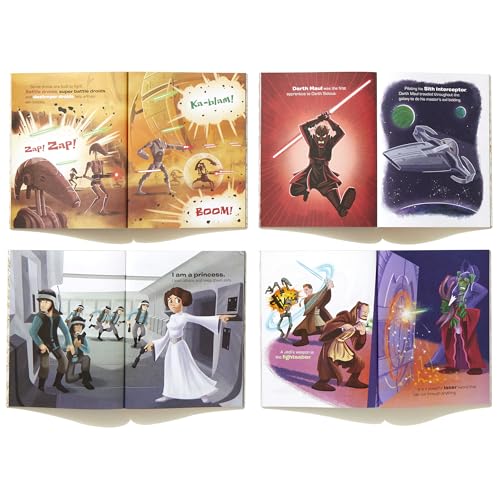 Star Wars: I Am a...Little Golden Book Library -- 5 Little Golden Books: I Am a Pilot; I Am a Jedi; I Am a Sith; I Am a Droid; I Am a Princess - Image 4