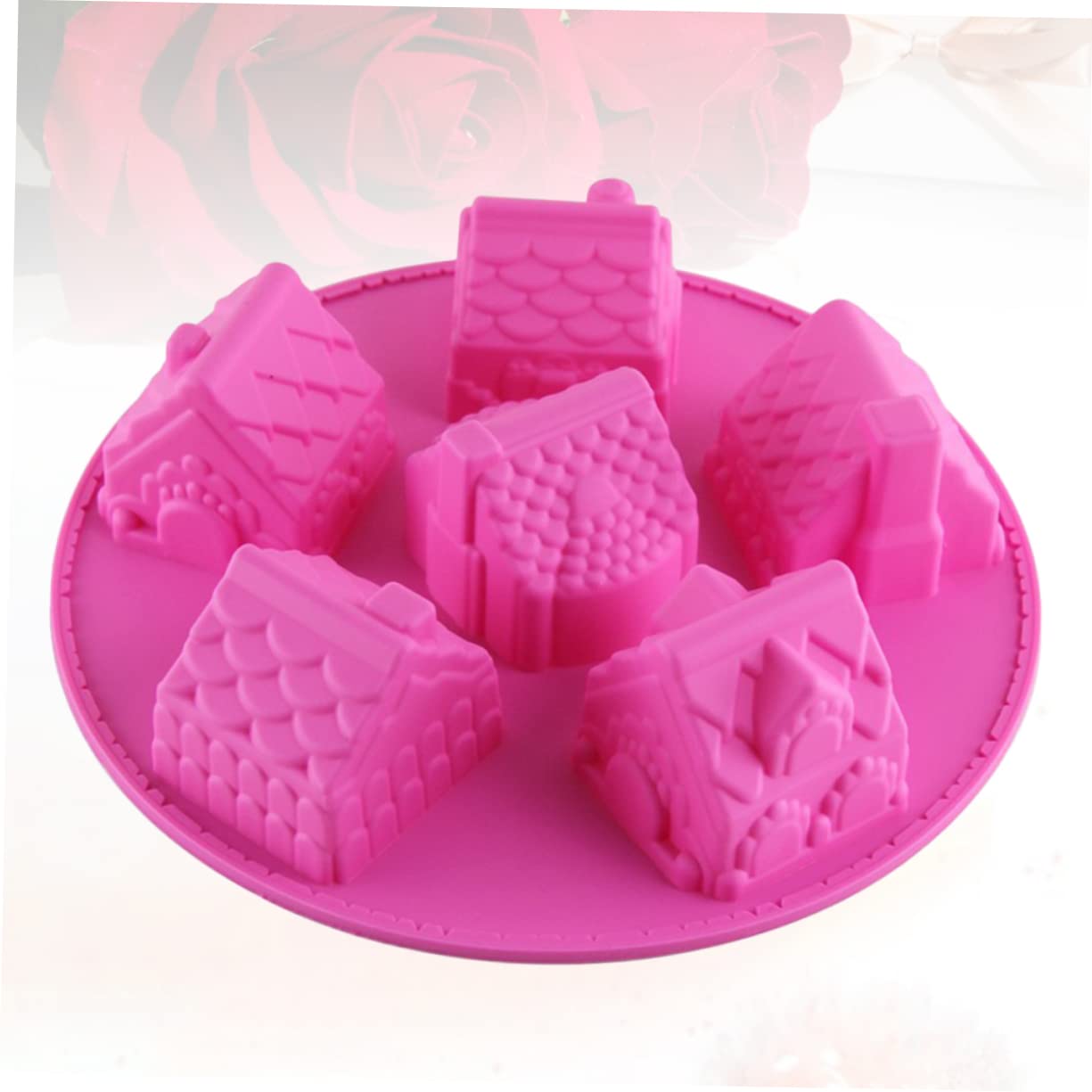 Amosfun 3 Per Dolci in Silicone Antiaderente Set Di Per Cioccolato Silicone Alimentare Per Principianti Versatili Per La Preparazione Di Dolci E Caramelle