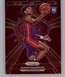 2023-24 Panini Prizm Deep Space #5 Ausar Thompson Detroit Pistons RC Rookie NBA Basketball Trading Card
