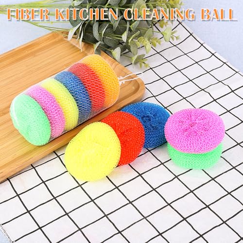 Topfreiniger Schwamm, Scheuerschwamm Küche, 20 Stück bunte Topfschwämme, Küchenschwämme für effektives Reinigen, 8,5 x 8,5 x 4 cm ﻿