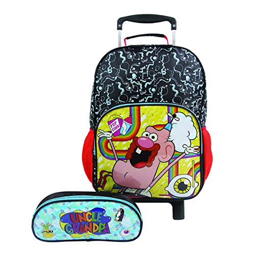 Mala Escolar G com Rodinhas, Titio Avô, DMW Bags, 11242, Colorida