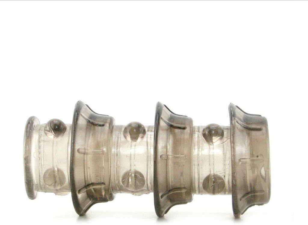 Enhanced Pleasure Beaded Girth Ring Penis Enhancer Sleeve