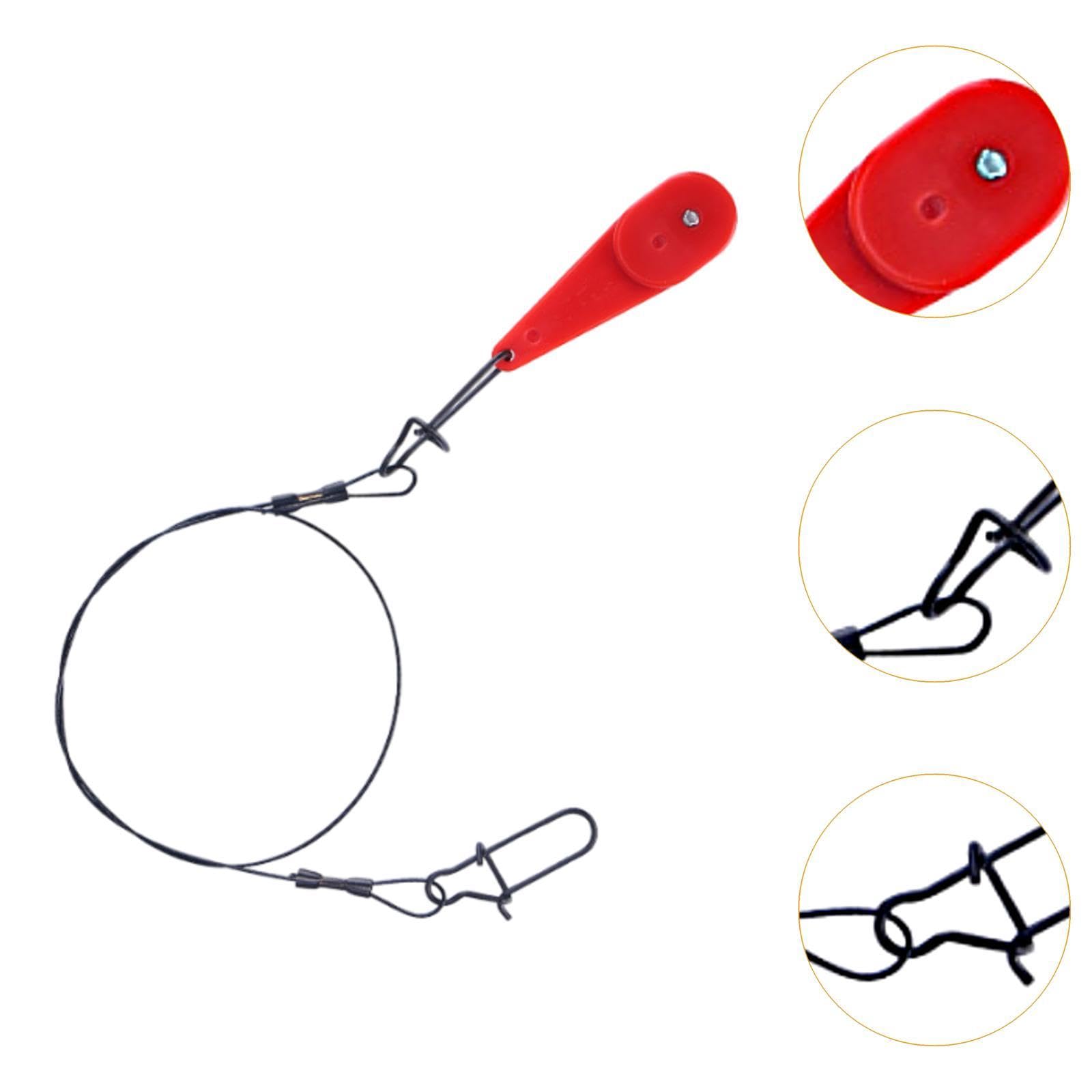 RNXRZANK 3X Downrigger Release Clip Heavy Tension Premium Fishing Equipment for