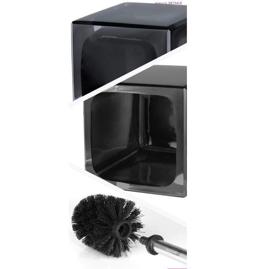 Escobilla Baño/Escobilla y Portaescobillas de Baño Resina creativa WC Sistemas de cepillo, escobillas de inodoro y soportes for suelo WC Cepillo de limpieza de cepillo del tocador Escobillas de Baño/E