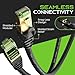 GEARit Cat7 Outdoor Ethernet Cable (250ft) SFTP Shielded Foil Twisted Pair, Pure Copper, LLDPE, Waterproof, Direct Burial, In-Ground, UV Resistant, POE, Network, LAN, Internet, Cat 7-250 Feet
