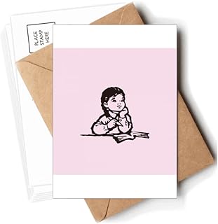 Reflections - Tarjetas postales de propaganda educativas chinas, color rojo