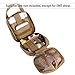 Unigear Molle Phone Pouch for 6 inch Phone with Card Holders and Money Pockets (Tan (Pouch))