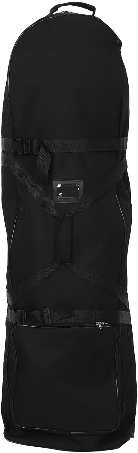 Alipis Golf Travel Bag with Waterproof Oxford Cover Airline Approved Golf Club Travel Case Heavy-duty Protection for Traveling and Storage