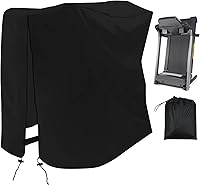 Vista 1 de Cubierta para cinta de correr, plegables, 46 x 38 x 66 pulgadas, con cordón, impermeable, a prueba de polvo, plegable, ideal para uso en interiores