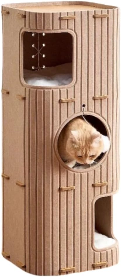 多段式猫用フェルトハウス 多機能キャット