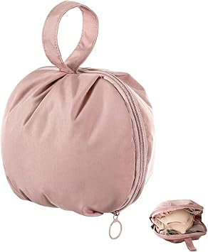 Travel Underwear Packing Cube for Women Portable Luggage Organizer, Multi-Compartment Storage Bag for Clothes, Bras, and Accessories, Ideal for Suitcases and Carry-Ons