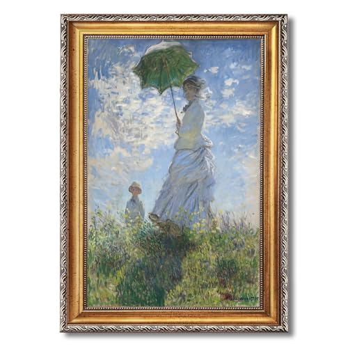 Claude Monet Woman with a Parasol Madame Monet and Her