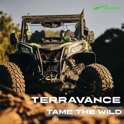Image of RUNIX UTV SxS Radial Tires, RUNIX TerraVance, 30X10R14, 30X10-14, 8PR, Radial Tire, Set of 4, All Terrain, Tubeless
