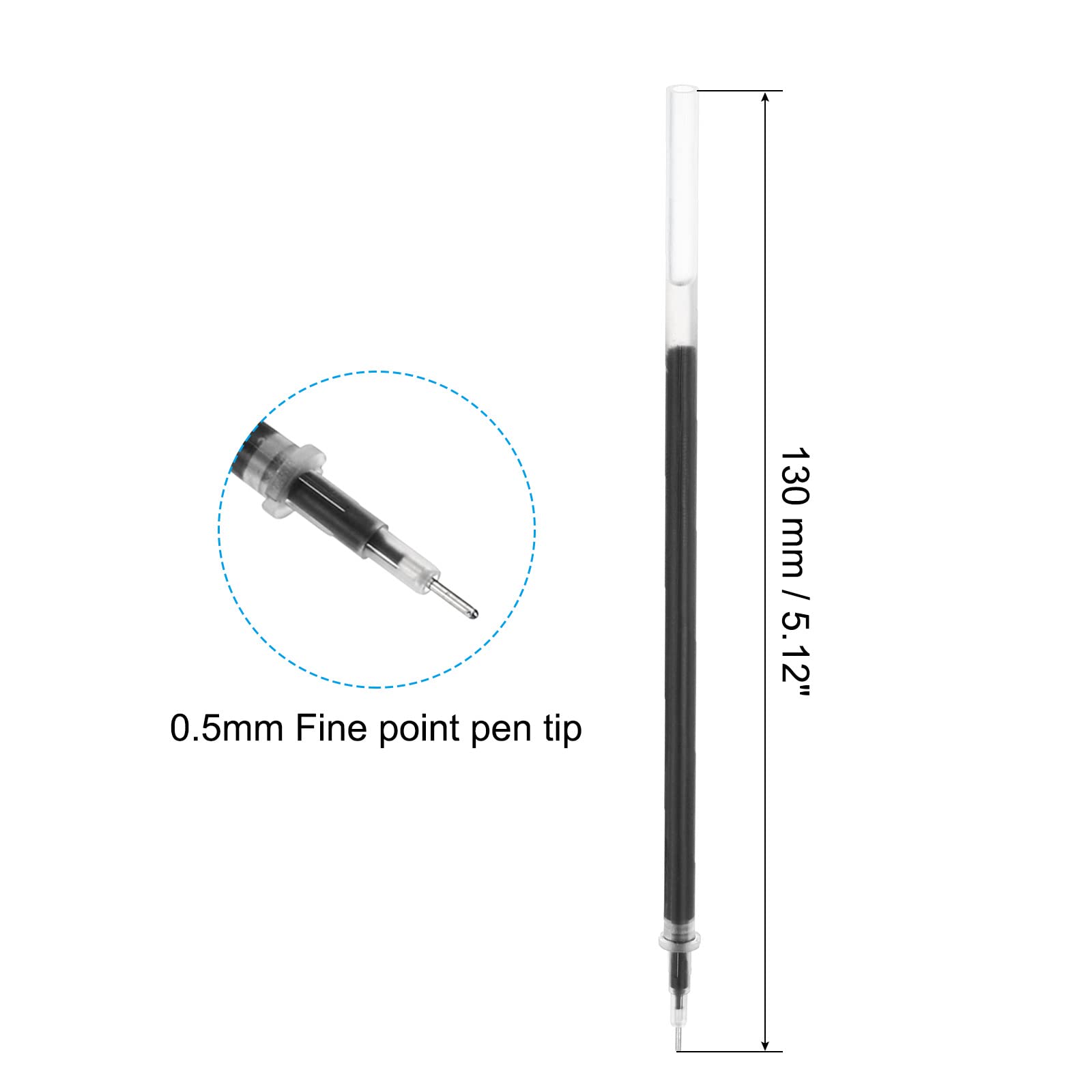 4 Bolígrafos Con Cadena Y Base Adhesiva - Ideales Para Mostradores, Recepción, Oficina O Eventos - Tinta Negra 0.5mm, Recambios Incluidos