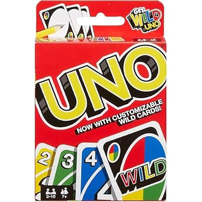 Mattel Uno, Flip and Skip-Bo Card Game, Combo Pack of 3