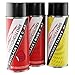 Produktbild MOTIONCOLORS Rosso 473101 für Ducati Motorradlack Sprühdosen Set Grundlack Basislack Klarlack Spraydose 400ml