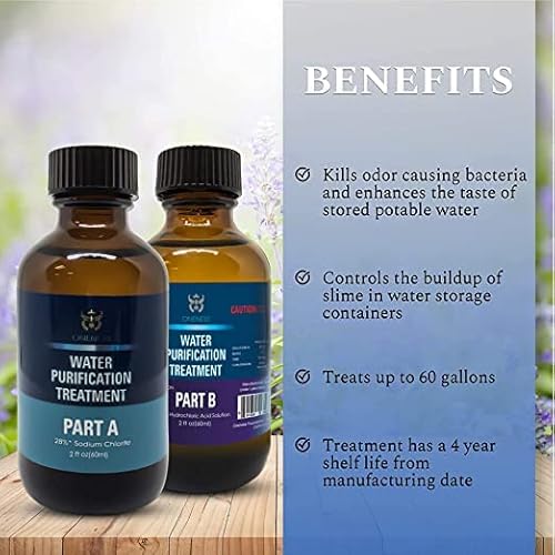 Oneness Labs Water Purification Kit Classic 1:1 Set 120ml Sodium Solution 22.4% (28%*) : HCl 4% - Image 5