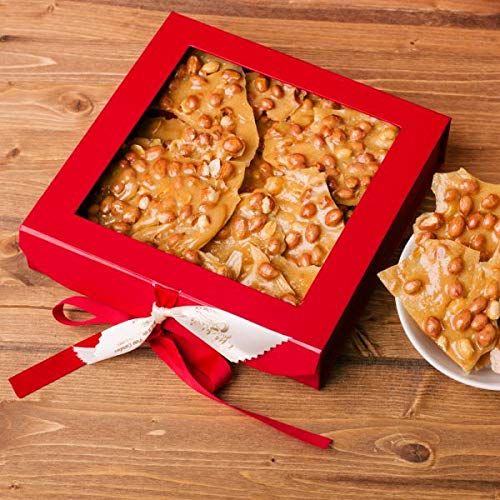 Marini's Candies Peanut Brittle Holiday Gift Box