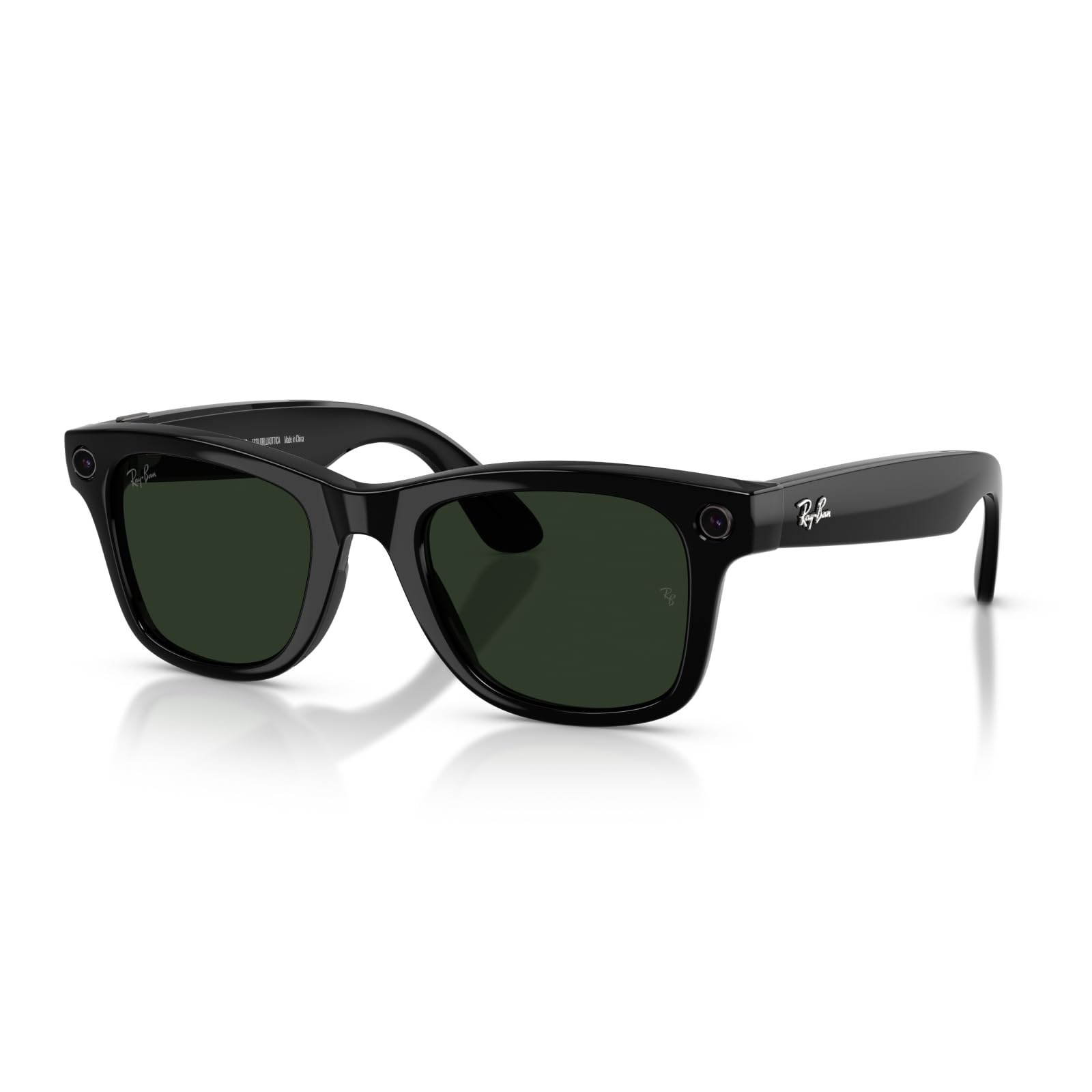 RAY BAN META WAYFARER GEN 2 SMART AI GLASSES SHINY BLACK / GREEN TRANSITIONS