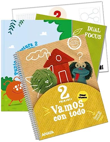 Vamos con todo 2. Primer trimestre. + Punto de lectura 2. + Material manipulativo+ Science 2. Dual focus (Operación Mundo)