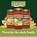 Classico Italian Sausage Spaghetti Pasta Sauce with Tomato, Peppers & Onions (24 oz Jar)