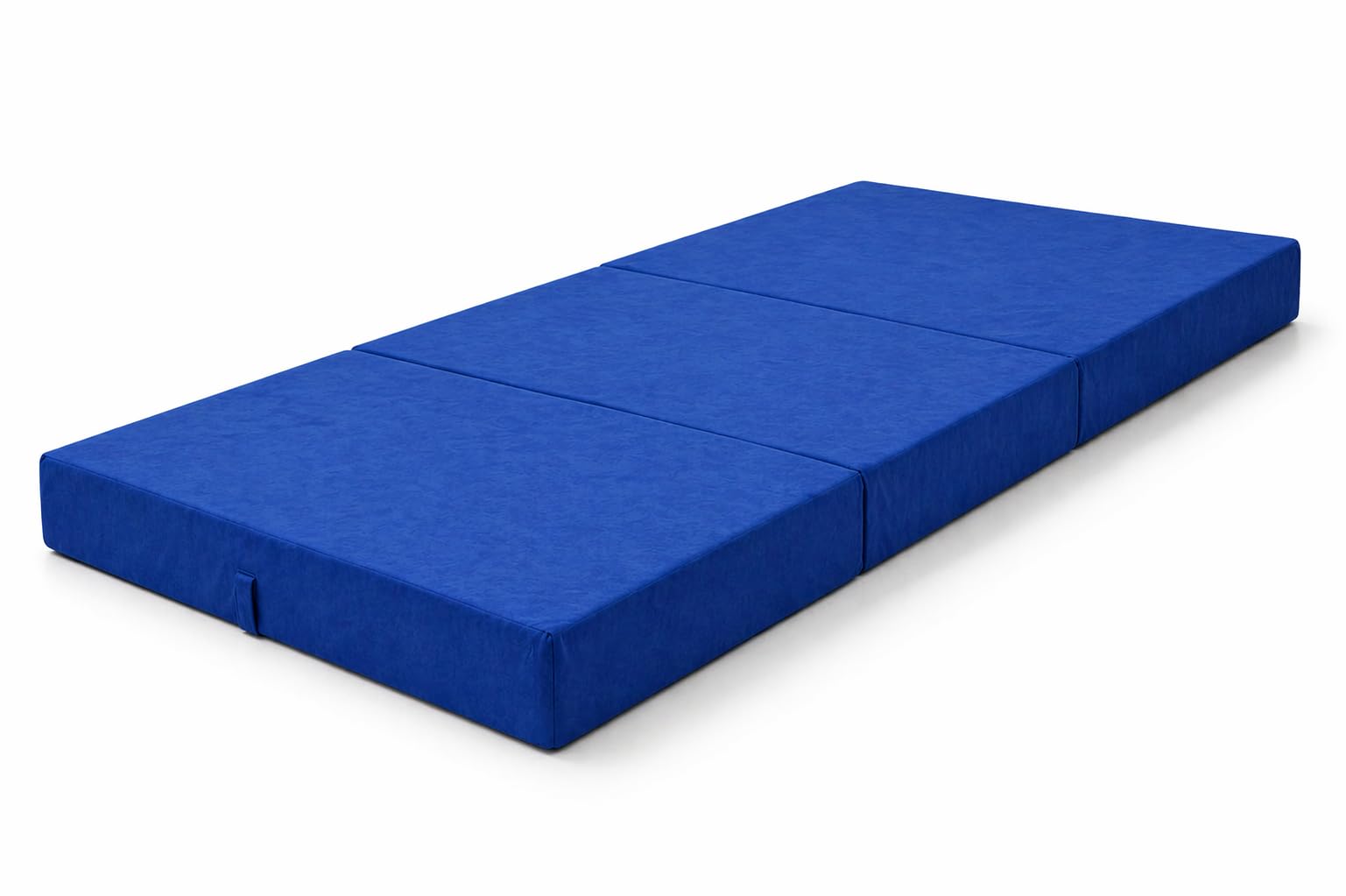 Odolplusz Matelas pliant, matelas d'invité, matelas de voyage, 65 x 180 x 7 cm, bleu