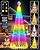 12FT Smart Outdoor Christmas Cone Tree, 832 RGB LED Large Yard Decorations with App & Remote, DIY Colors Patterns & Text, Music Sync, Timer, Waterproof Giant Holiday Light Show for Lawn Patio Party