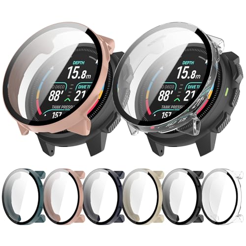 Funda Suunto Nautic S accesorio de policarbonato negro con protector de pantalla 7