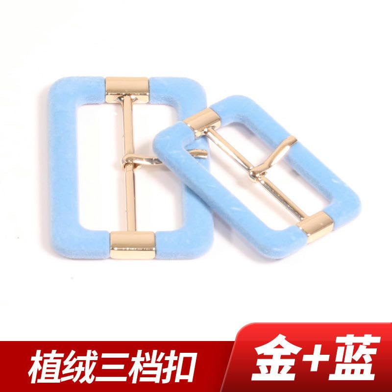 NANZU - Juego de 10 Hebillas para cinturón Cubiertas de Tela tamaño Interior 30/40/50 mm Hebillas deslizantes de Repuesto para Abrigo Correa Cortavientos Manualidades de Costura