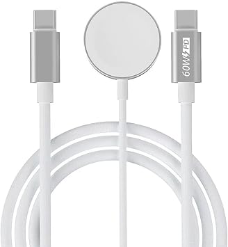 Apple Watch ile Uyumlu 60W PD  arj Aleti  rg   oklu  arj Kablosu 3in1 iPhone ile Uyumlu 15 ve  st