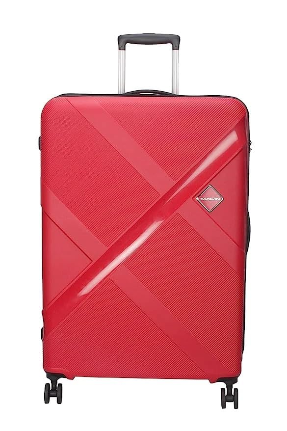 american tourister Kamiliant Large 79 Cm Check-in Hard Sided Trolley Bag for Men & Women, Suitcase 99L for Travel with TSA Lock, Anti Theft Zipper and 3 Years International Warranty (RED)-picture-16