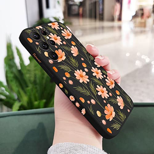 Coque Fleurs Brillantes Samsung Galaxy S22 Plus Housse Protection
