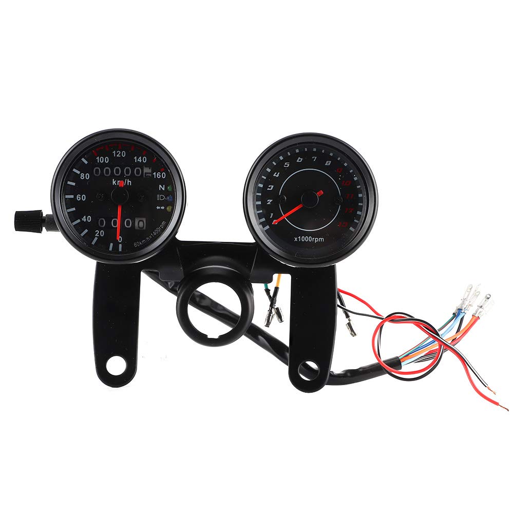 Contachilometri Universale per Moto LED Contagiri Contagiri Strumento 12V Parti per Moto per Prestazioni e Precisione Migliorate