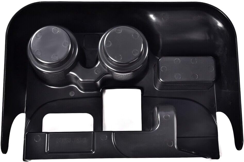 Cup Holder Center Console Matte Black 1pc Plastic ALOCH-001