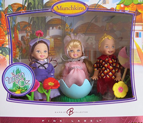 Muñecas Barbie Wizard of Oz Munchkins Kelly & Tommy miniatura 1