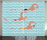 INCLUS - 2 Panneaux de rideau. Taille idéale pour plupart des salons et chambres à coucher. Unique.