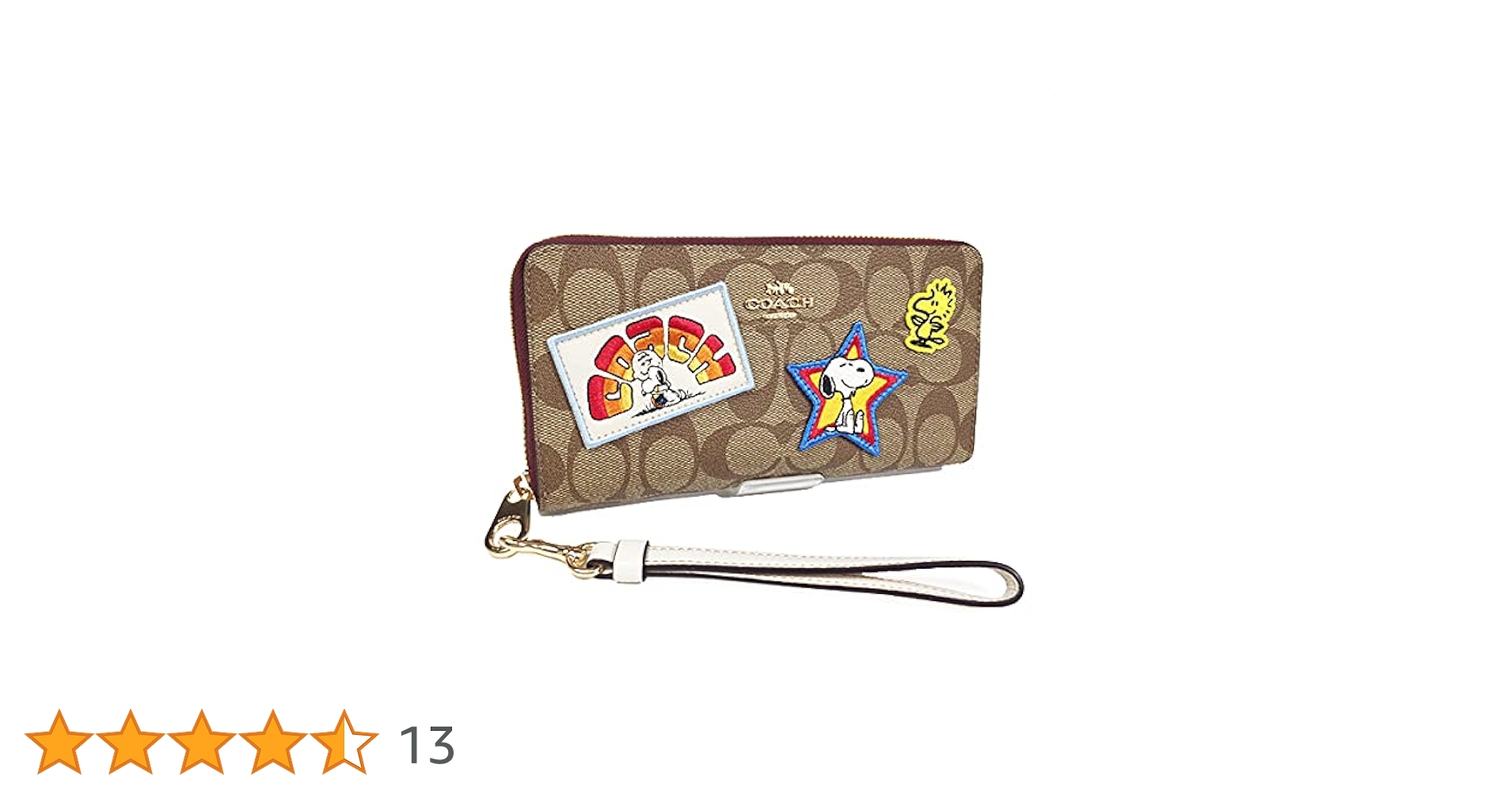 COACH　スヌーピー　SNOOPY　長財布 COACH コーチCOACH財布 スヌーピー PEANUTS コラボ 長財布 2025