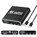 Produktbild KOQEIEY Video Capture Card 4K HDMI Loop-Out 1080p 60fps Videoaufnahmekarte, USB 3.0 Capture Karte mit Mikrofon, HD Audio Recorder Gerät Adapter für MacOS Windows Live Streaming Game Xbox Nintendo