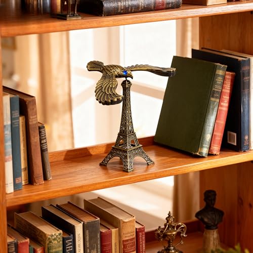 Escultura decorativa de águila en equilibrio para mesa miniatura 3