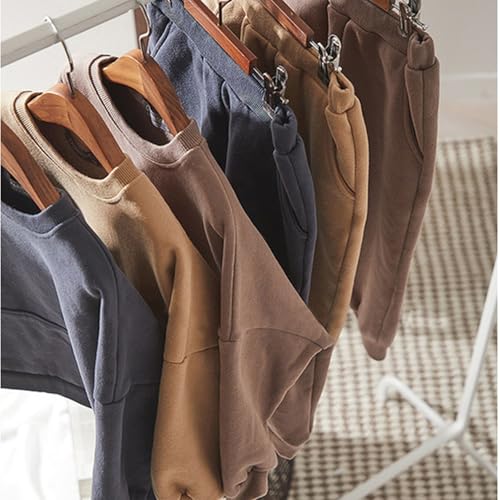 Kids Boys Cotton Sweatshirt 2025 Fall Winter Casual Thickened Suit Clothes Girls Solid Long Sleeve Pullover Underwear2