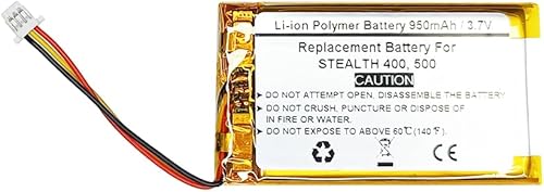Replacement Battery Compatiable with Stealth 400, Stealth 500, FT603048P Wireless Headset