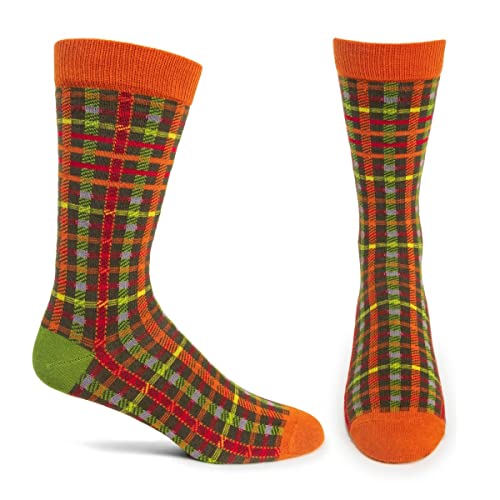 Ozone Club Check Mens Men's Sock - Brown