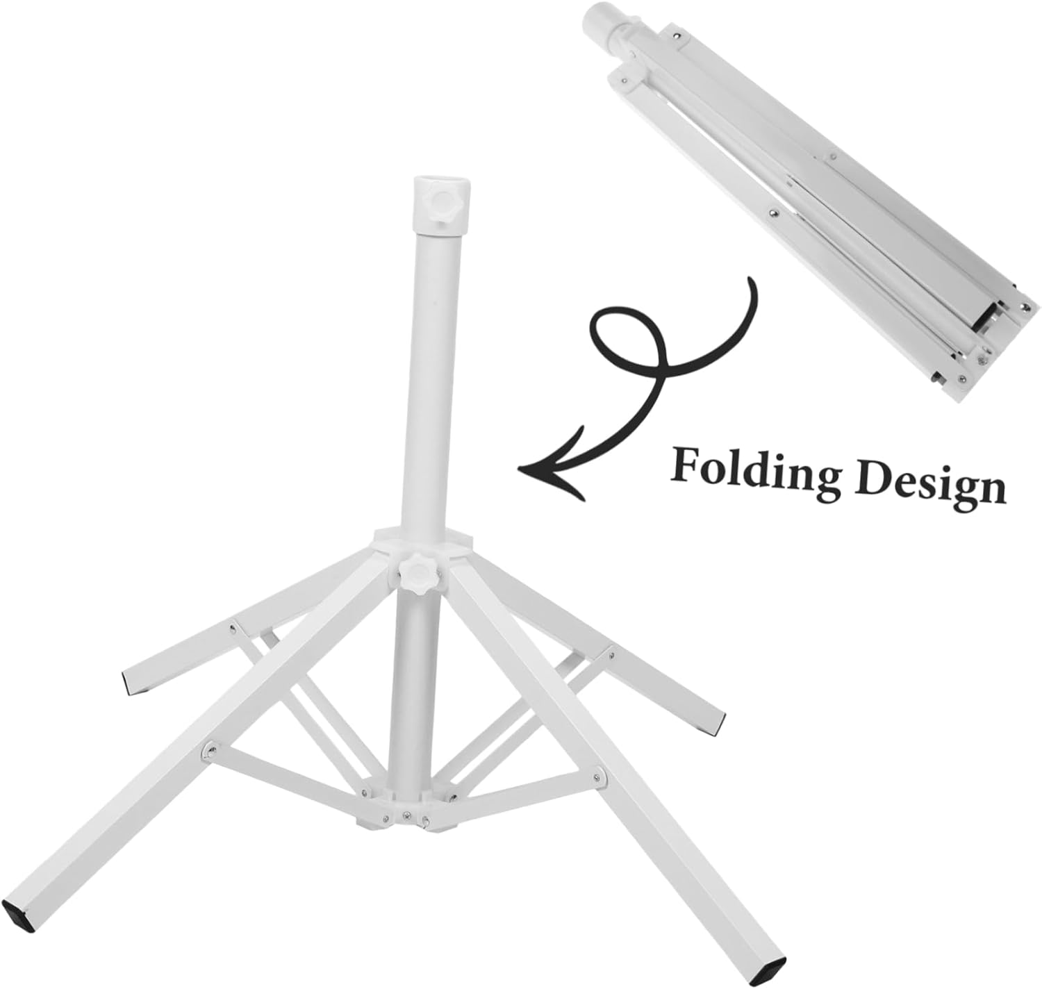 ORFOFE Portable Parasol Stand Large Patio Umbrella Base Beach Umbrella Stand Base