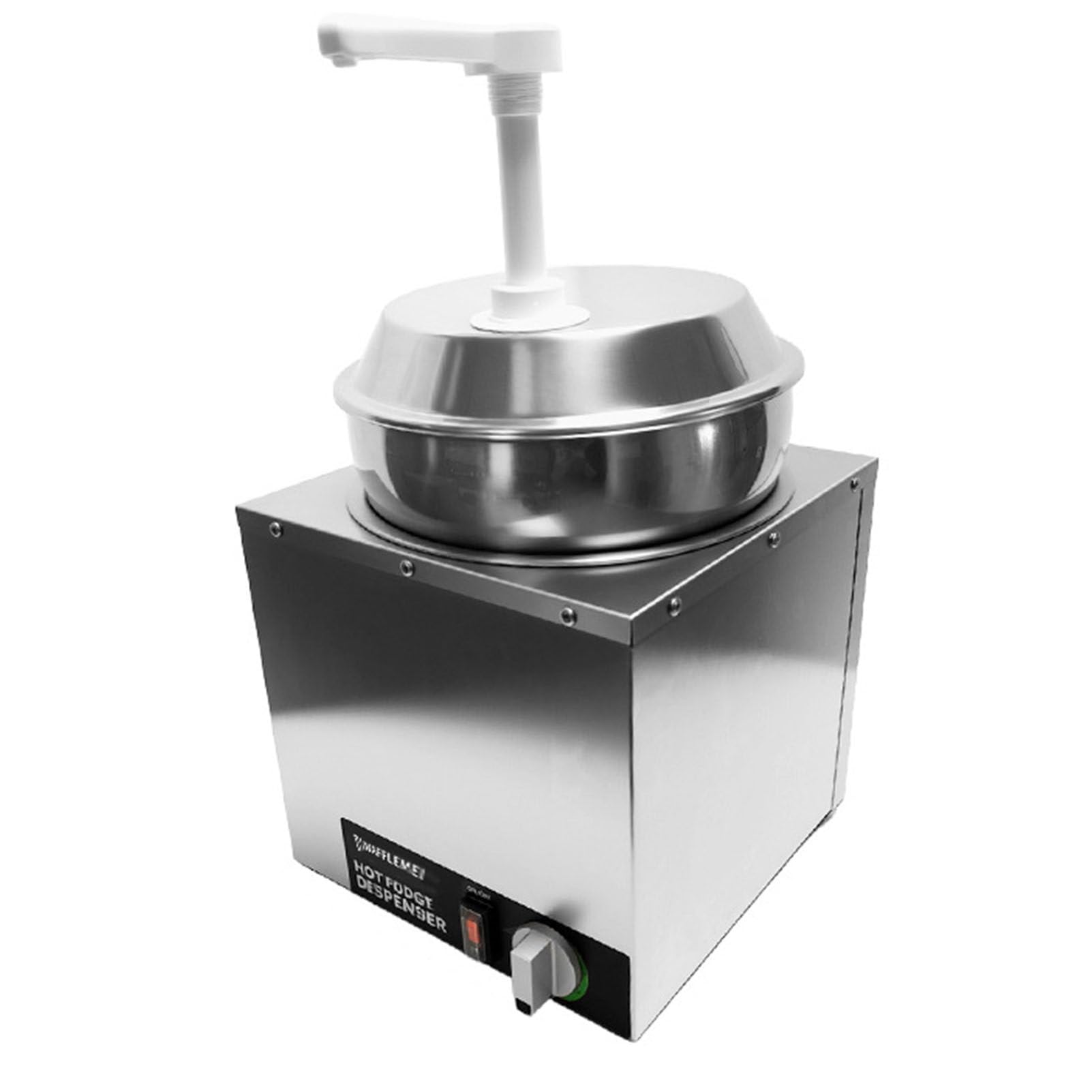 Dispensador eléctrico de Queso Nacho con Calentador de Salsa con Bomba de plástico, dispensador de Salsa de Chocolate Caliente Ajustable, Adecuado para Salsa de Queso Nacho ()
