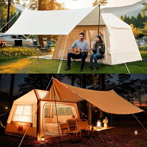 Carpa de Camping Pop Up para 4-8 Personas con Toldos miniatura 7